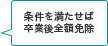 条件を満たせば卒業後全額免除